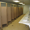Bathroom Facilities for Military Barracks Application